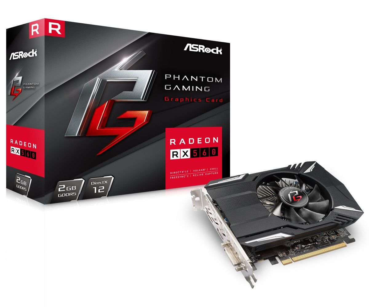 ASRock Launches Custom Radeon RX580, 570, 560, And 550 GPUs