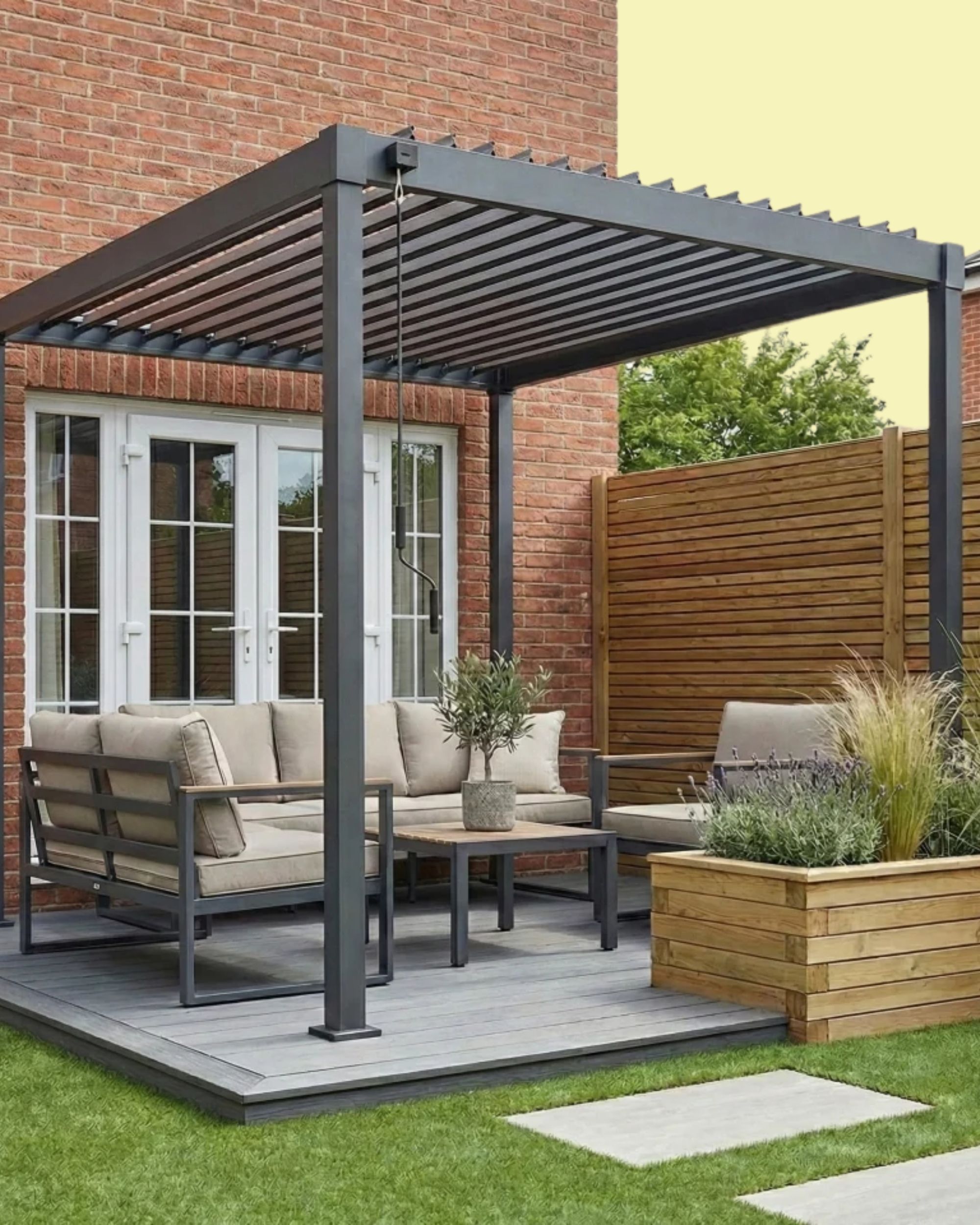 White Stores, Shadow Metal Pergola