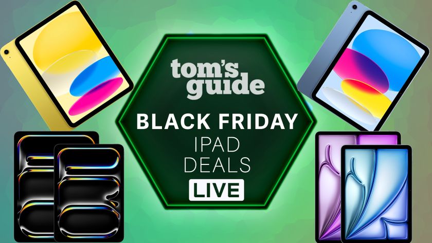 iPads around a deal badge