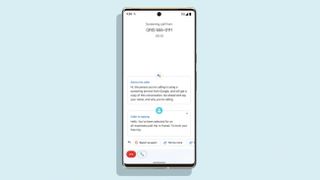 Pixel 6 Call Screening