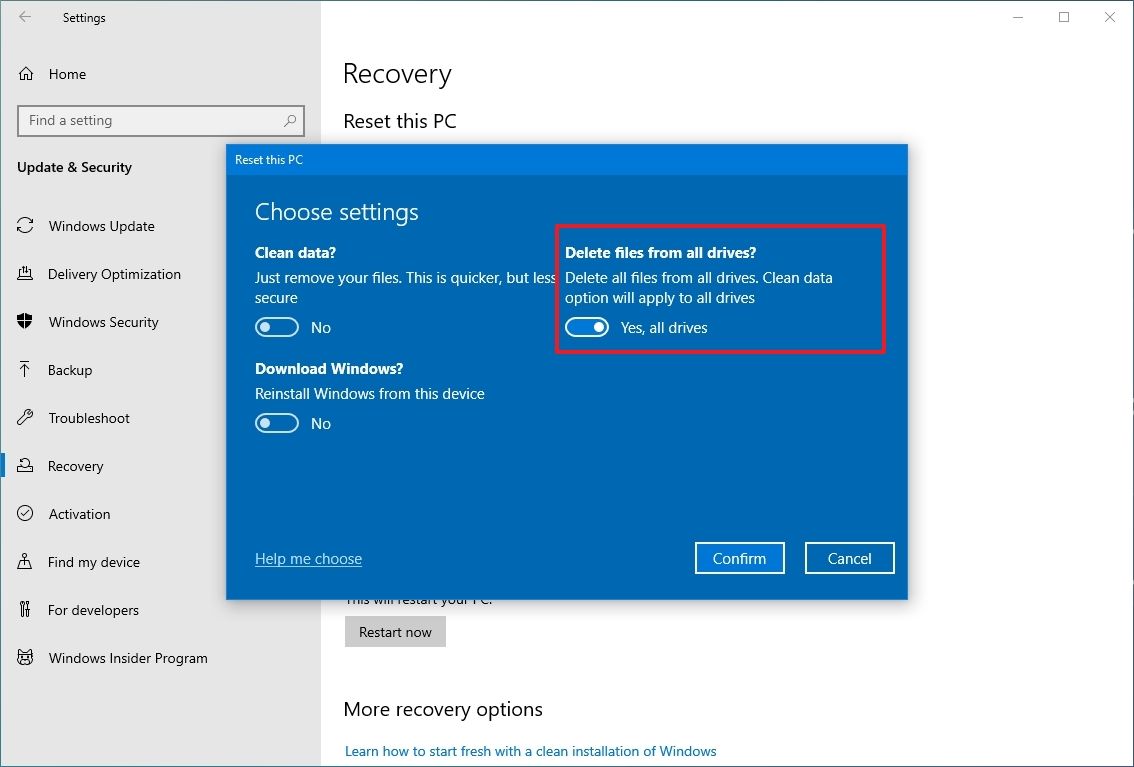 How To Reset A Windows 10 PC To Factory Settings | Windows Central