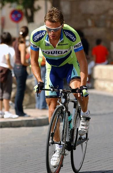 Danilo Di Luca (Liquigas) looking cool before the start.