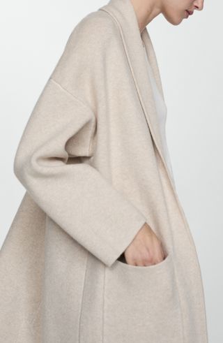 MANGO, Oversize Long Cardigan