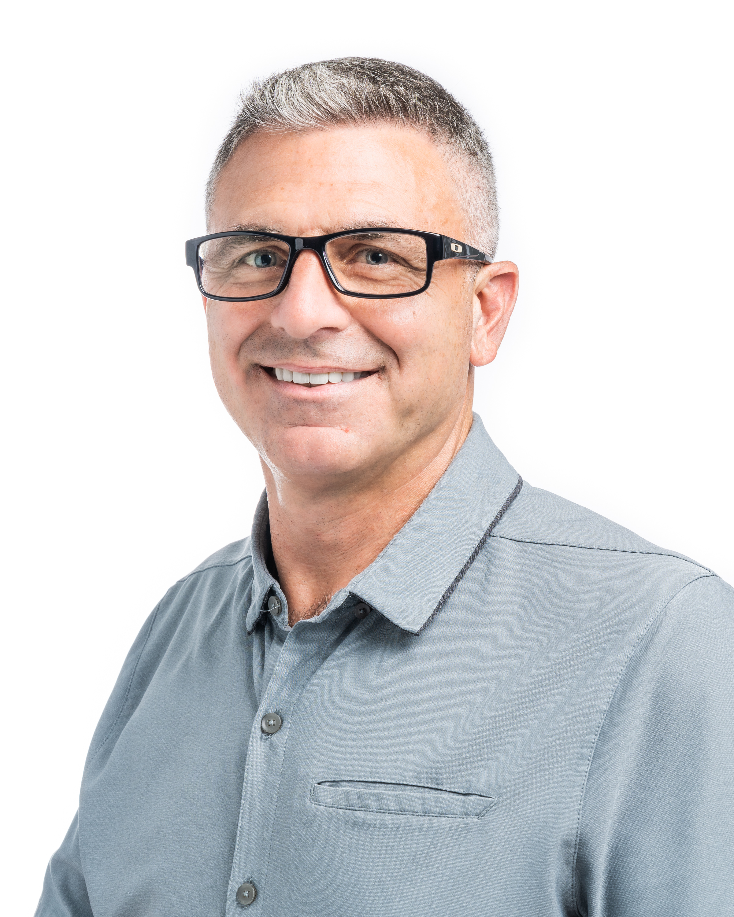 Smiling headshot of Jim Veltrie.