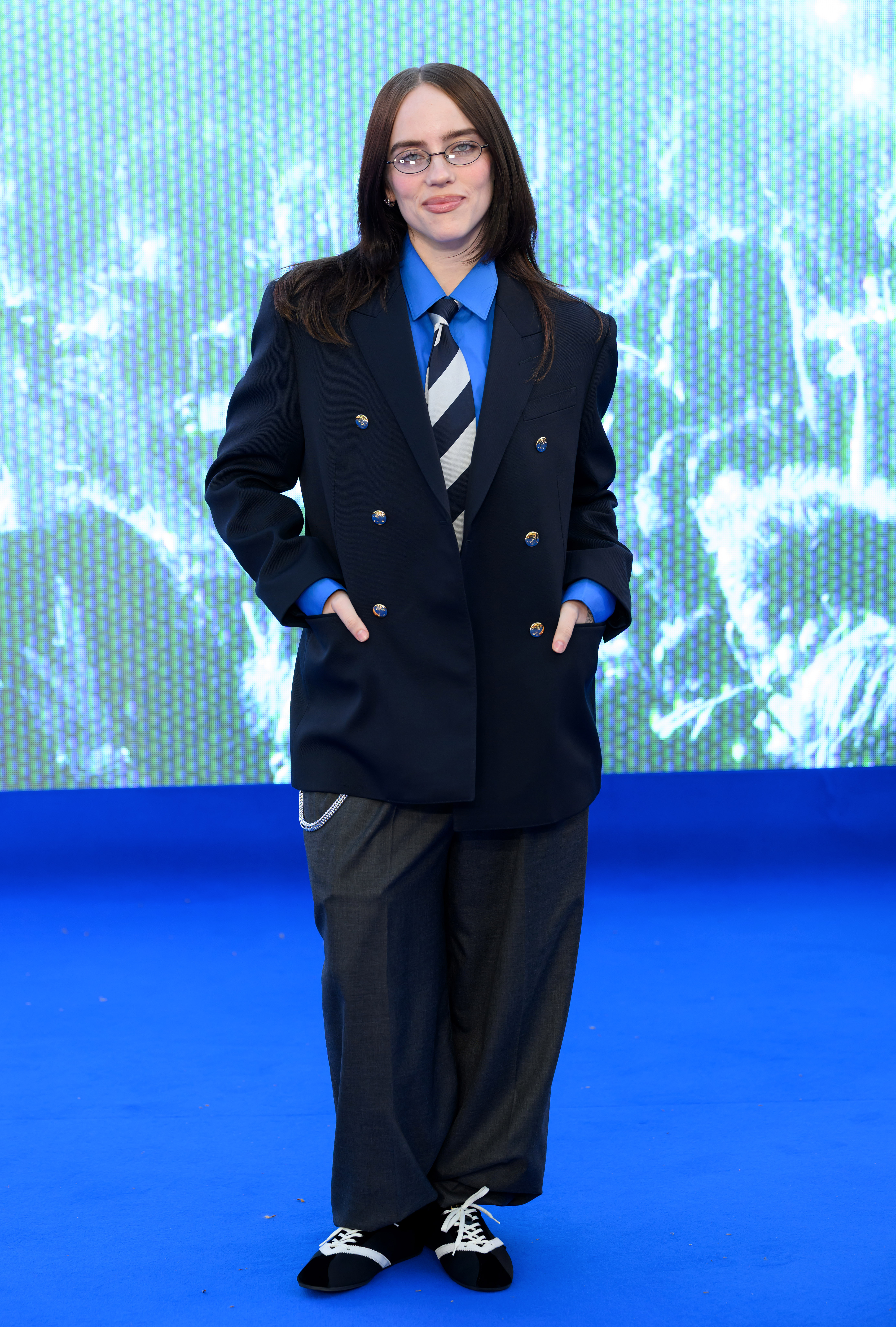 Billie Eilish wore the ballet sneakers trend from Celine