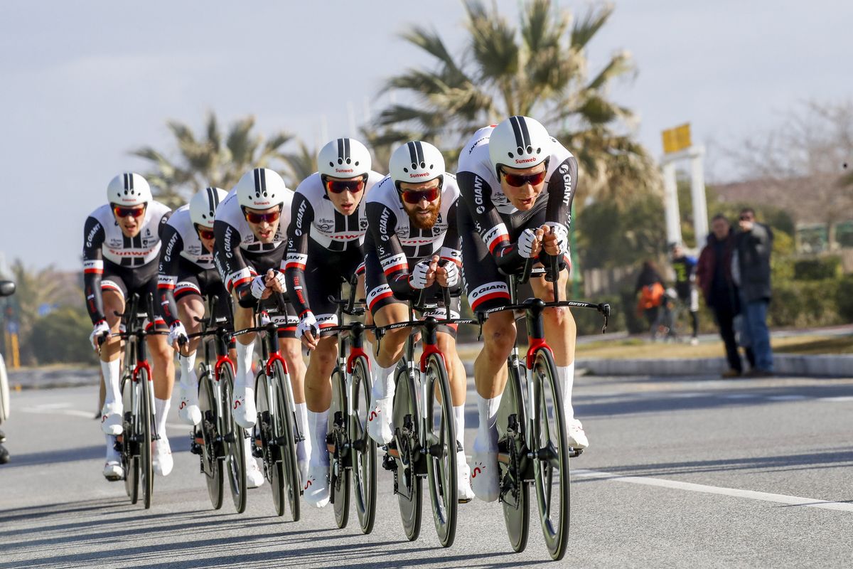Team Sunweb in the TTT