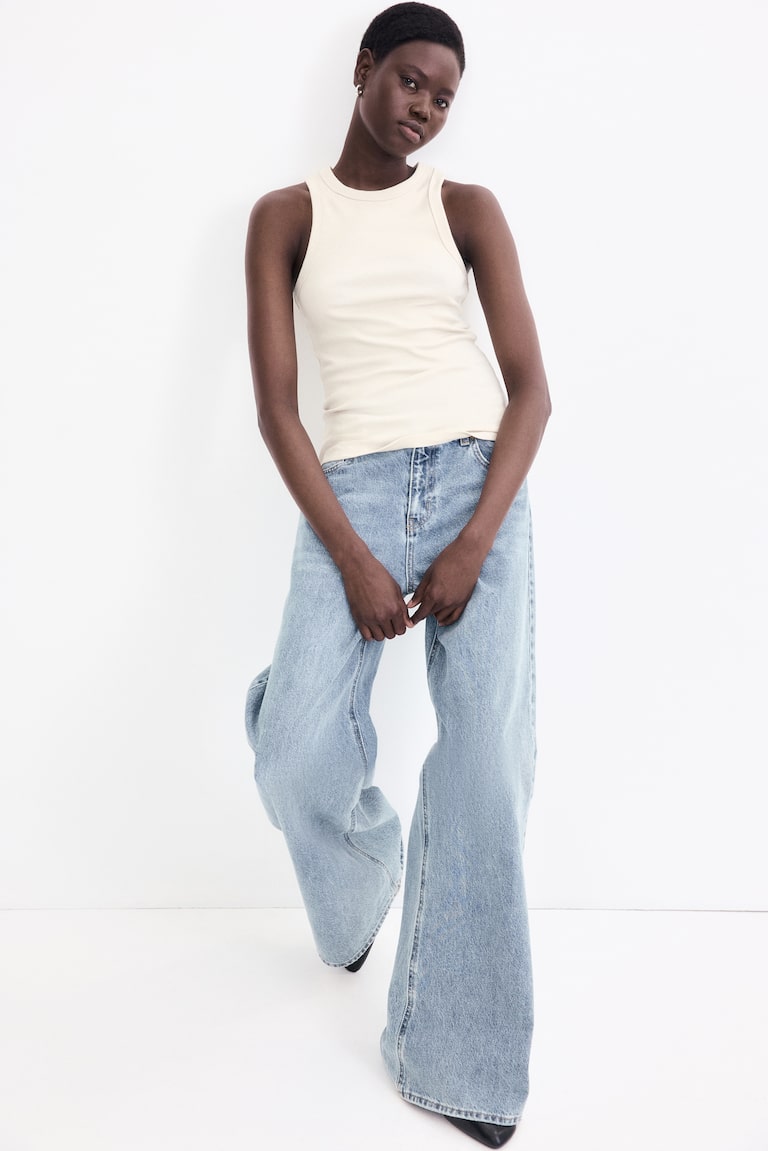 Ribbed Vest Top