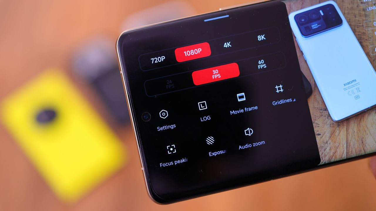 A photo of the Xiaomi 12s Ultra smartphone