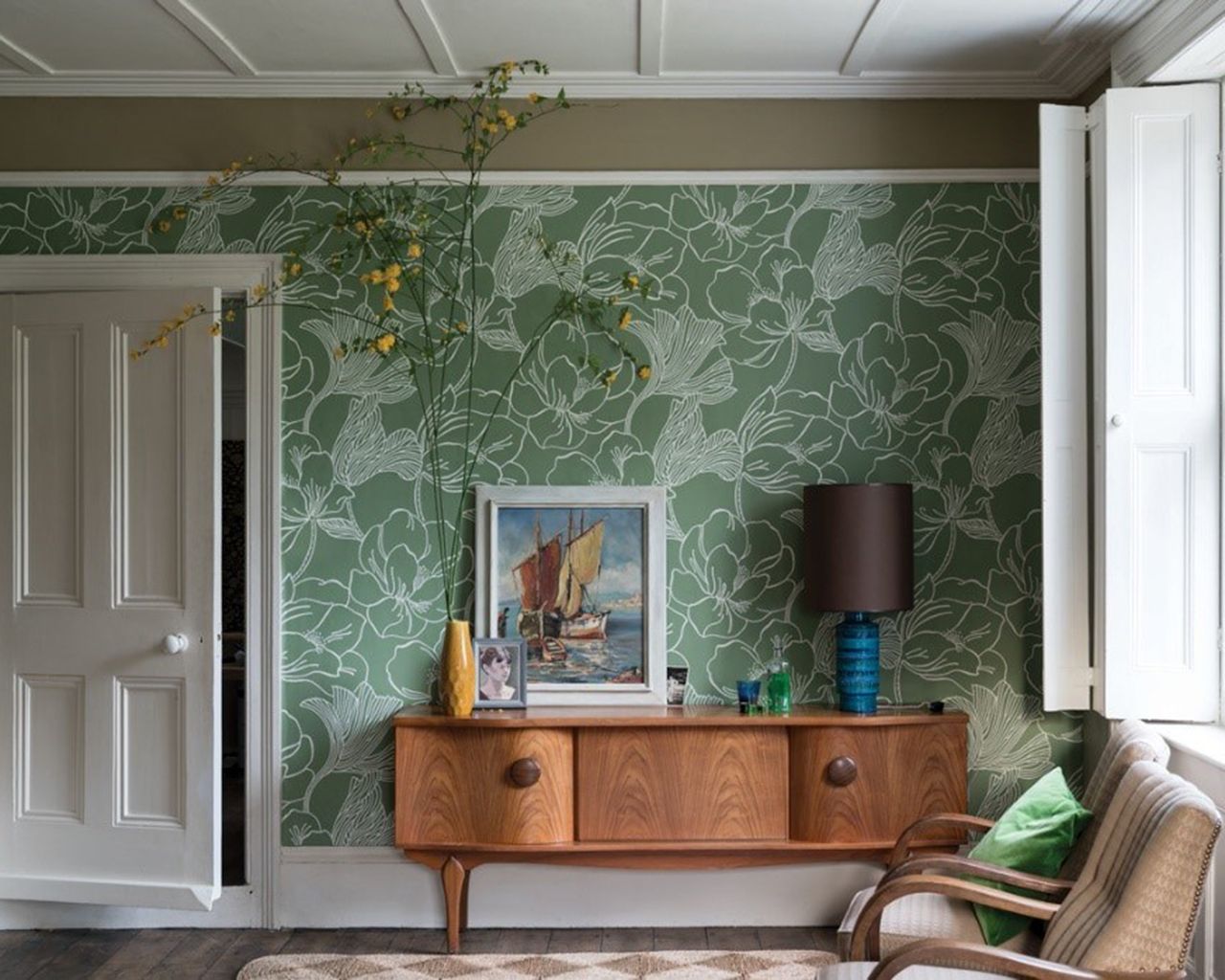 14 living room feature wall ideas to add color and texture | Real Homes