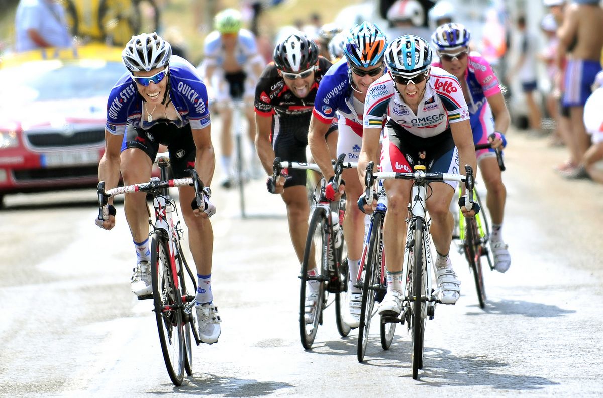 Sylvain Chavanel won the stage to Station des Rousses in 2010 from a breakaway