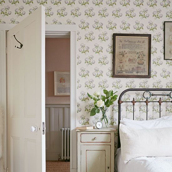 Country wallpaper: 5 easy ways to update your decor country style ...