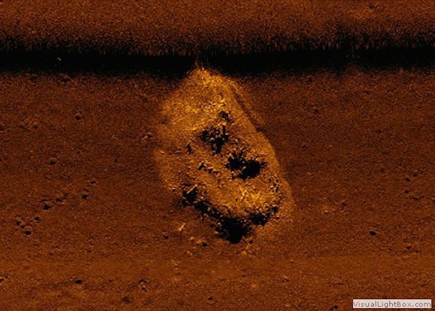 A seafloor image of the shipwreck that the Colombian government has identified as the San Jose.