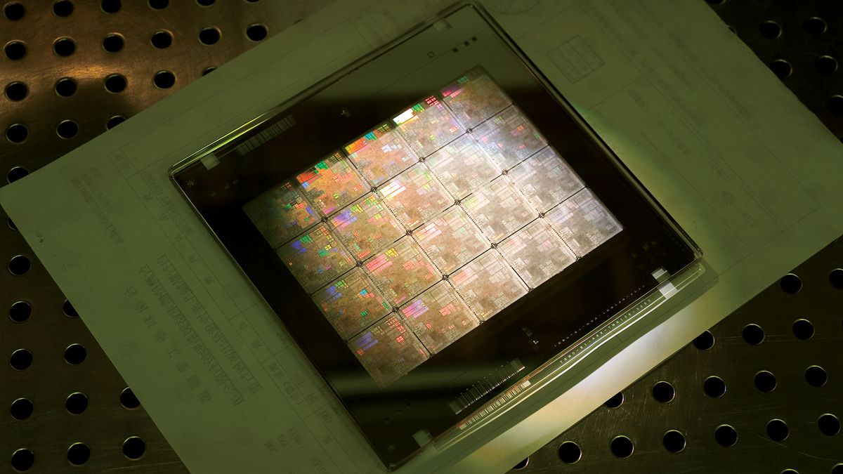 Silicon wafer from TSMC