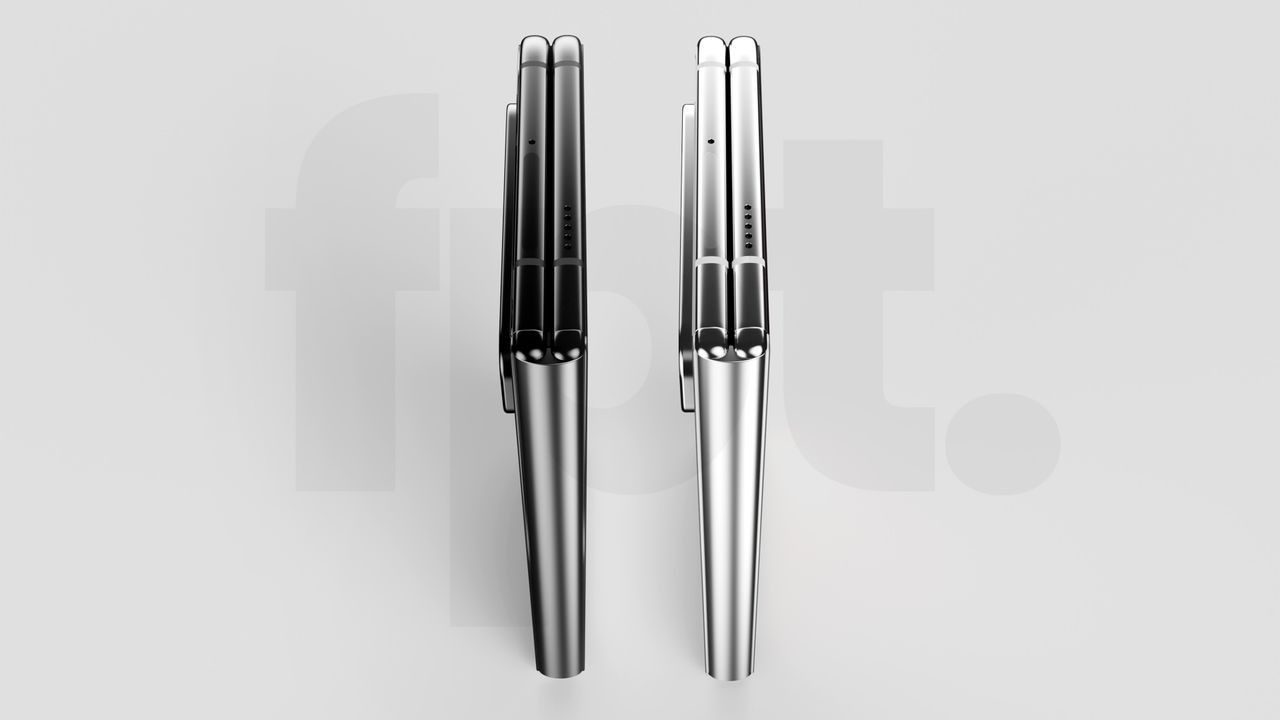 Pixel Fold fan renders
