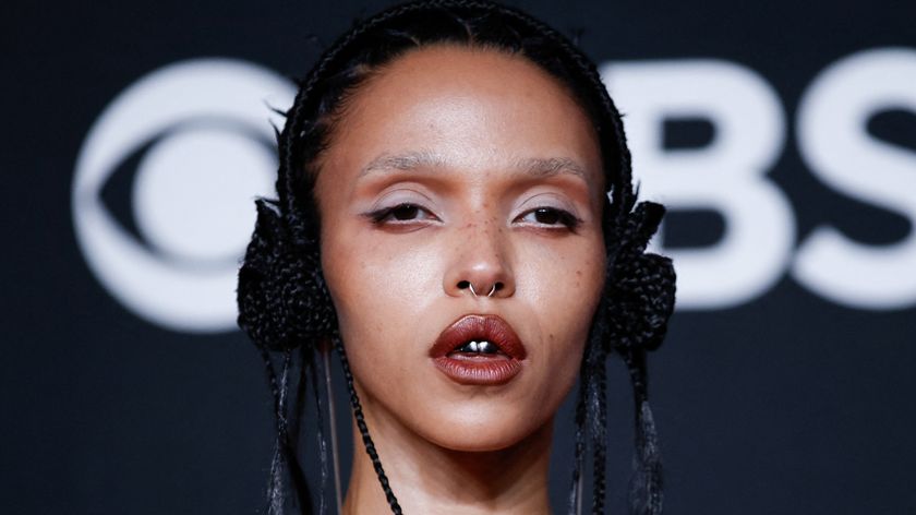 English singer-songwriter FKA twigs attends the MTV Video Music Awards at UBS Arena in Elmont, New York, on September 7, 2025