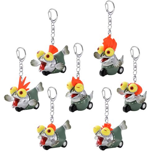 Splatoon 3 Dashing Smallfry Keychain (one of seven designs)