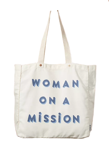 Anthropologie FEED Conversational Tote Bag