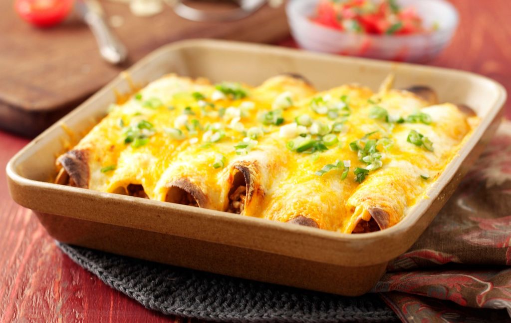 Pork ragu enchiladas | Mexican Recipes | GoodtoKnow