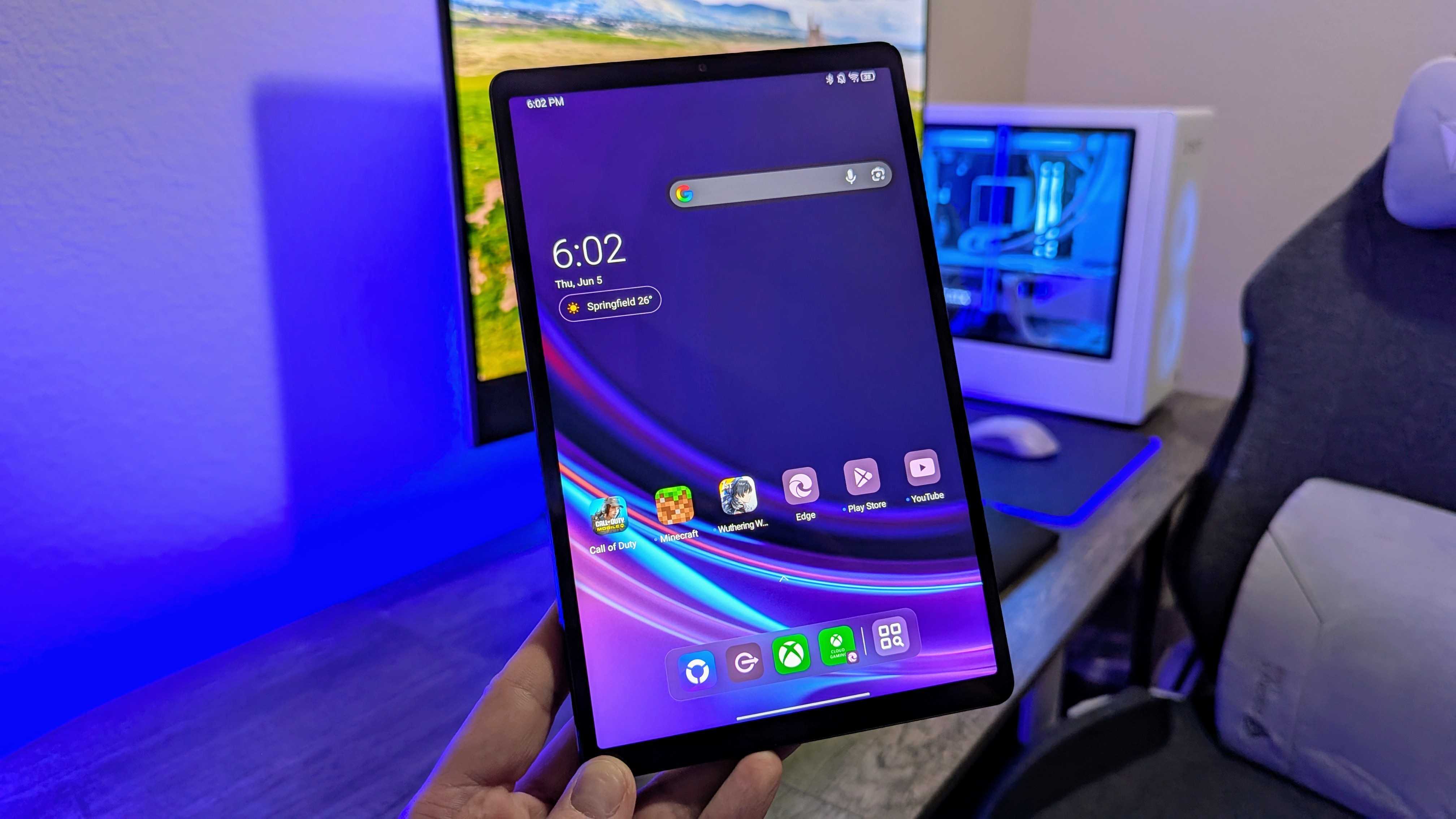 Image of the Lenovo Legion Tab (Gen 3) tablet.