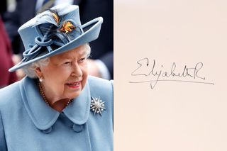 Queen Elizabeth Signature