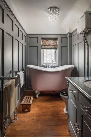 cottage bathroom ideas small pink tubby too bath in a cottage bathroom