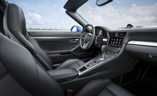 Porsche 911 Targa passenger seat and driver seat