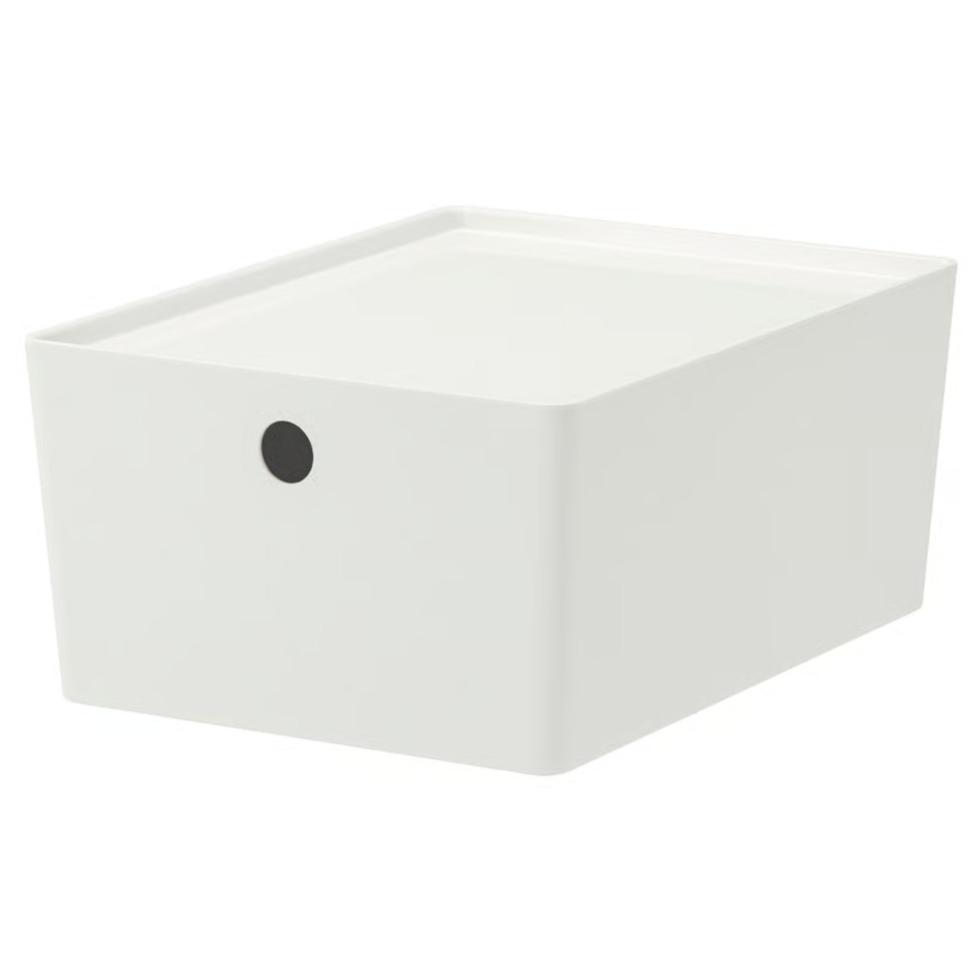 White KUGGIS Box with lid