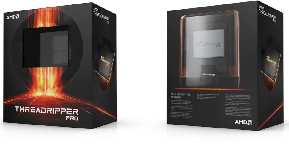 AMD Threadripper Pro 5000WX packagaing