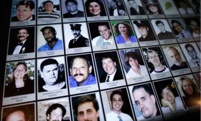 These electronic images of victims of the attacks of Sept. 11, 2001, are part of a touch-screen display that will be featured at the 9/11 museum in downtown Manhattan.