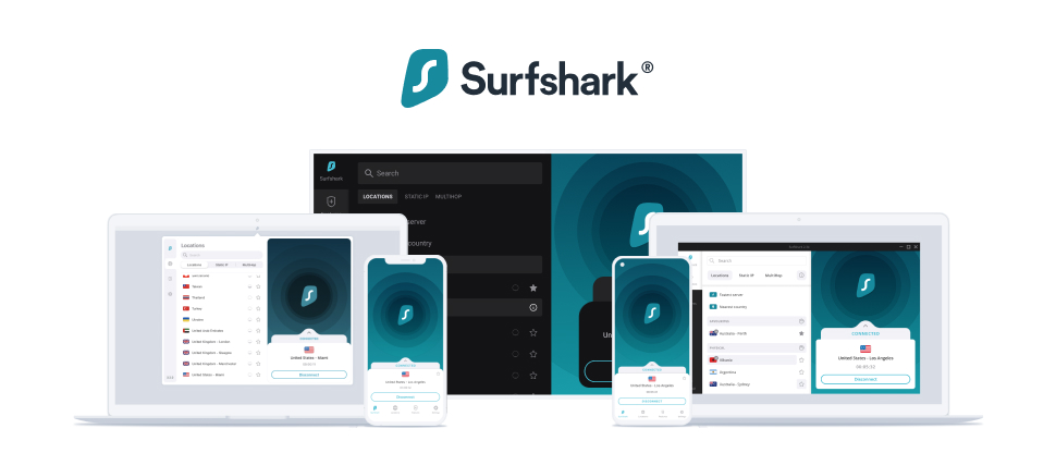 Best VPN Surfshark on a variety of devices