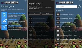 Purple Cherry X for Windows Phone