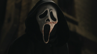 Ghostface in Scream VI's opening