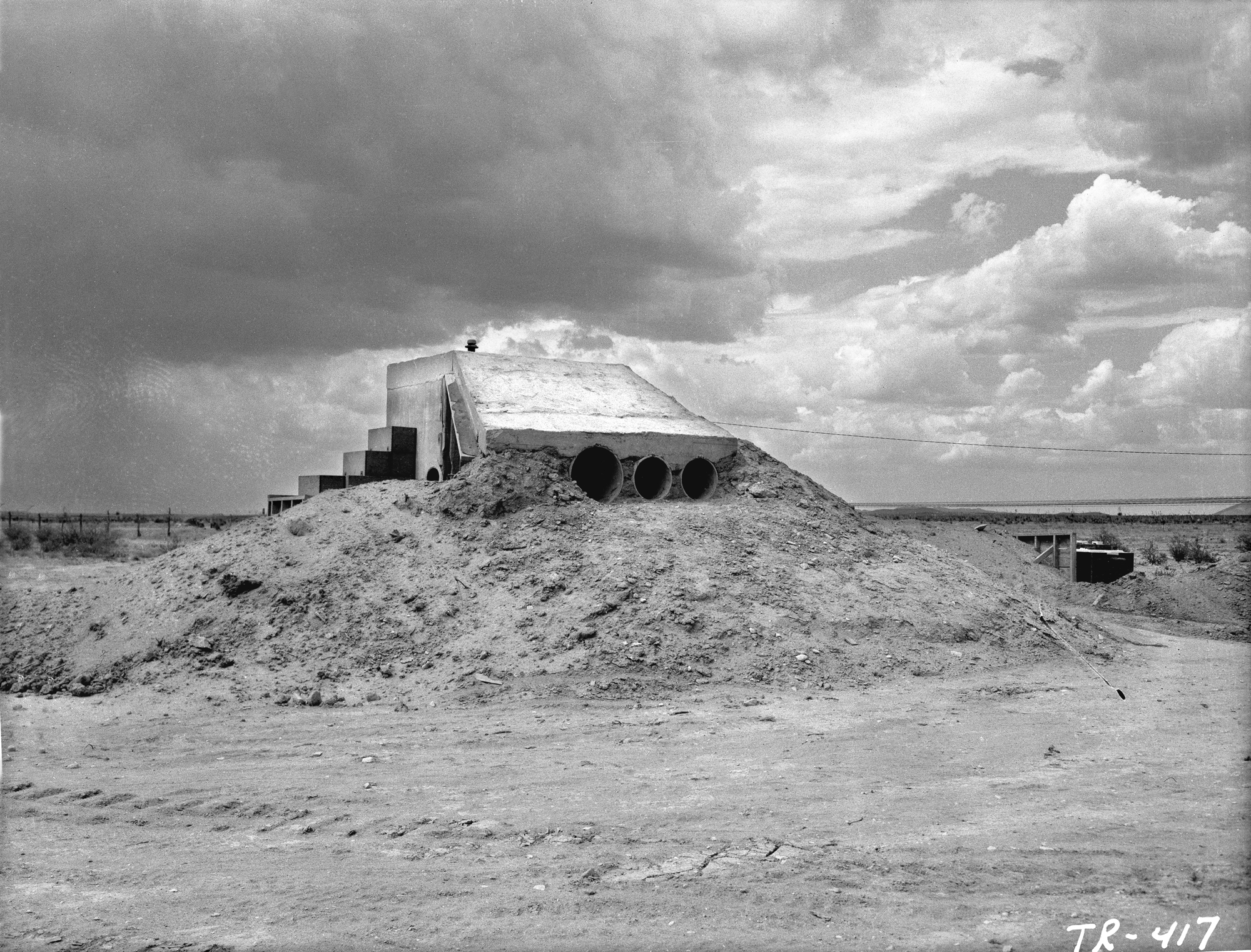 Photo from Trinity Nuclear Test site