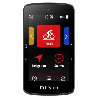 Bryton Rider S800 home screen