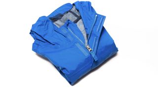 Jacket made from two-layer fabric with mesh inner