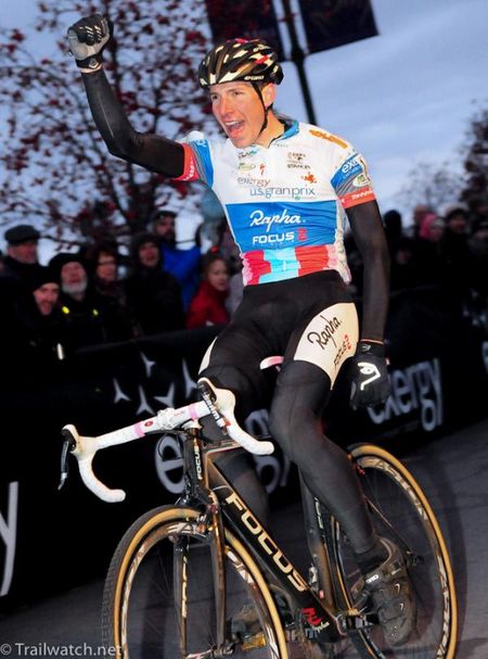 Jeremy Powers (Rapha Focus) takes his second win of the weekend and earns the USGP Championship