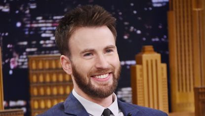 new york, ny may 03 actor chris evans is interviewed by host jimmy fallon during his visit the tonight show starring jimmy fallon on may 03, 2016 in new york, new york photo by mike coppolagetty images for nbc