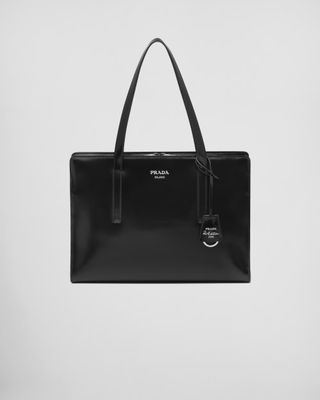 Prada, Re-Edition 1995 brushed-leather medium handbag