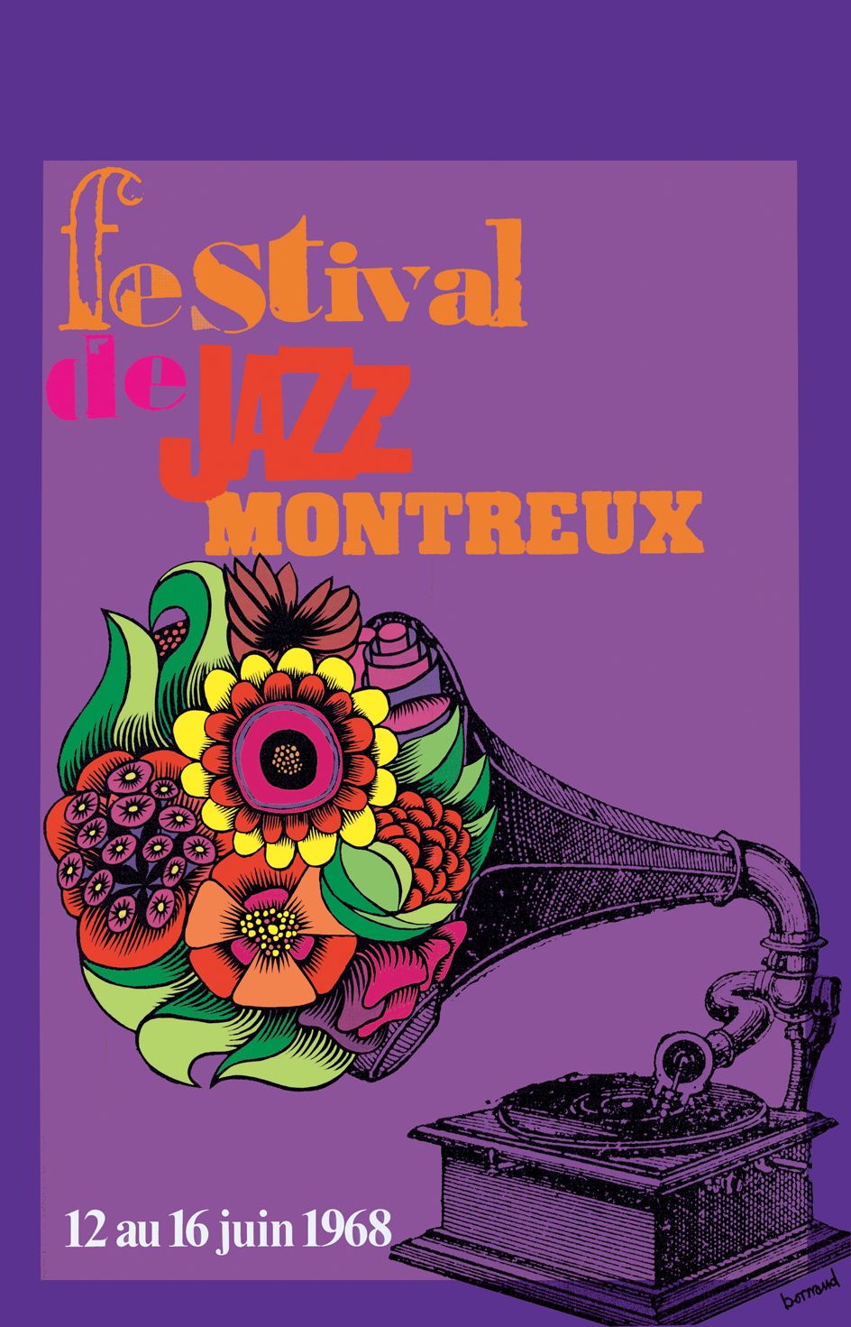 Montreux Jazz Festival 1986/へリング/ポスター コレクション