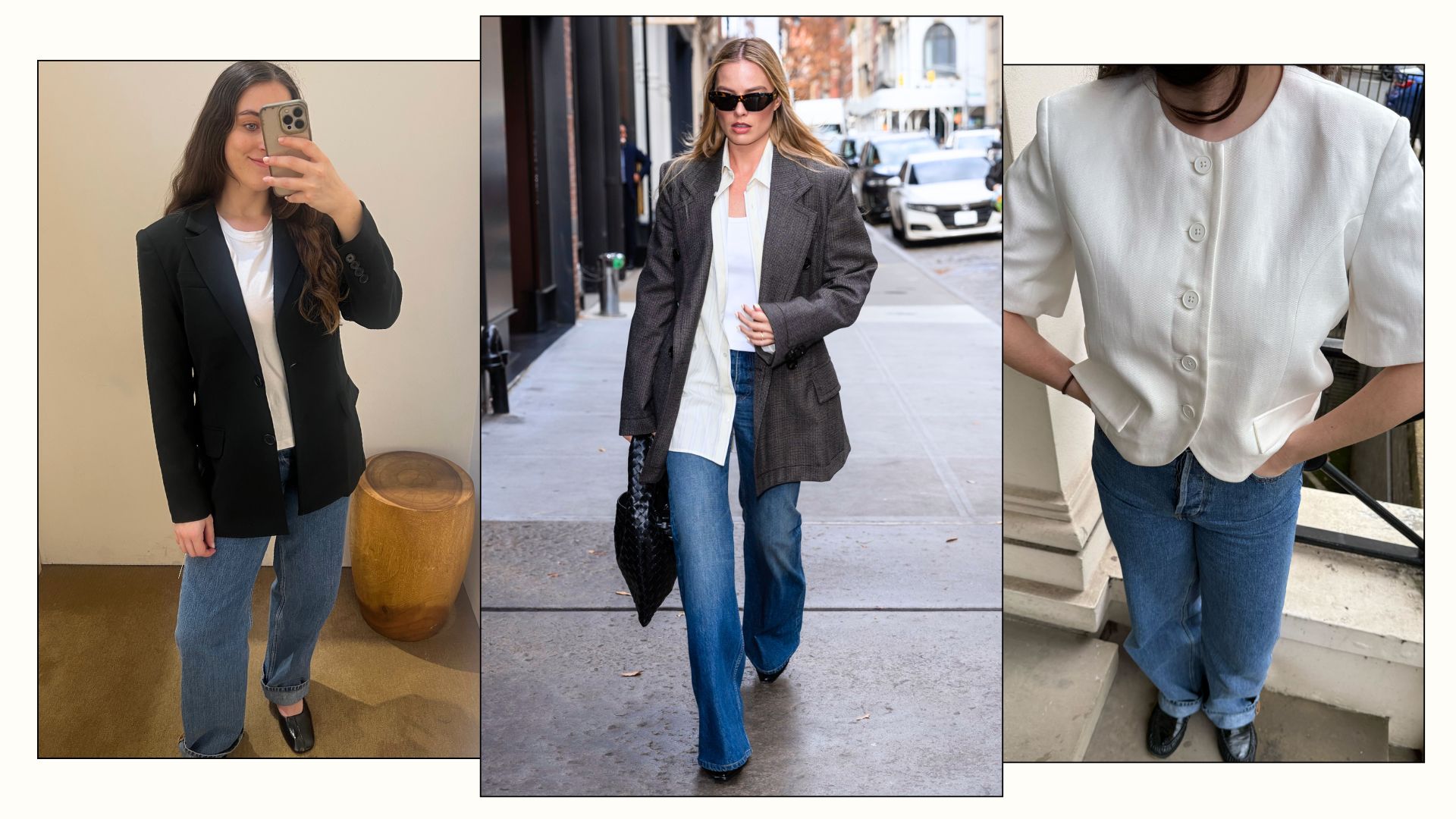 An image of the best blazers for women, as tested byBest Knockoff Luxury Clothing
's SEO writer, Ava Gilchrist.