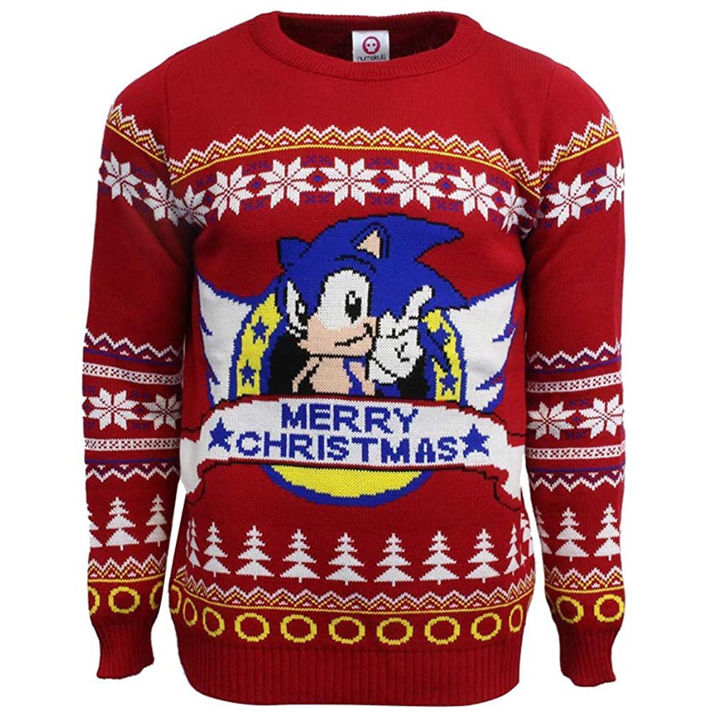 Sonic the Hedgehog wins the ugly Christmas sweater battle royale | PC Gamer