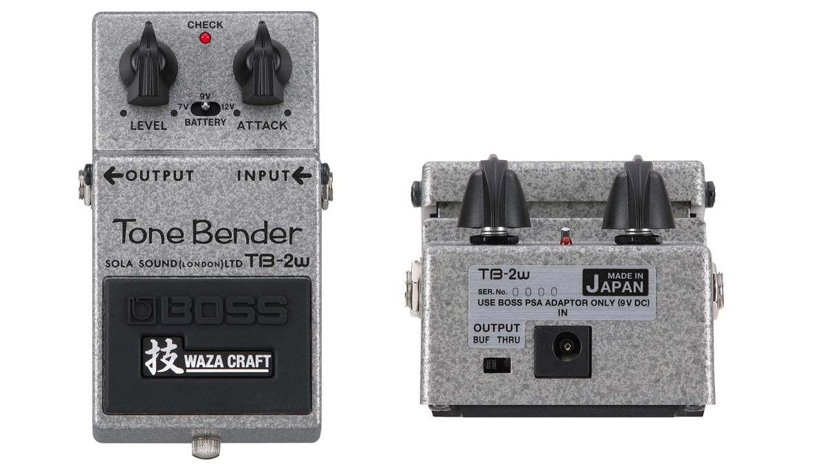 Boss and Sola Sound team up for the ltd edition Waza Craft TB-2W 