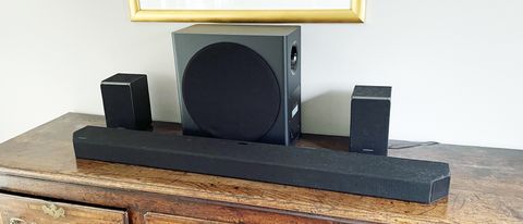 Samsung HW-Q950A complete with speakers, soundbar and subwoofer