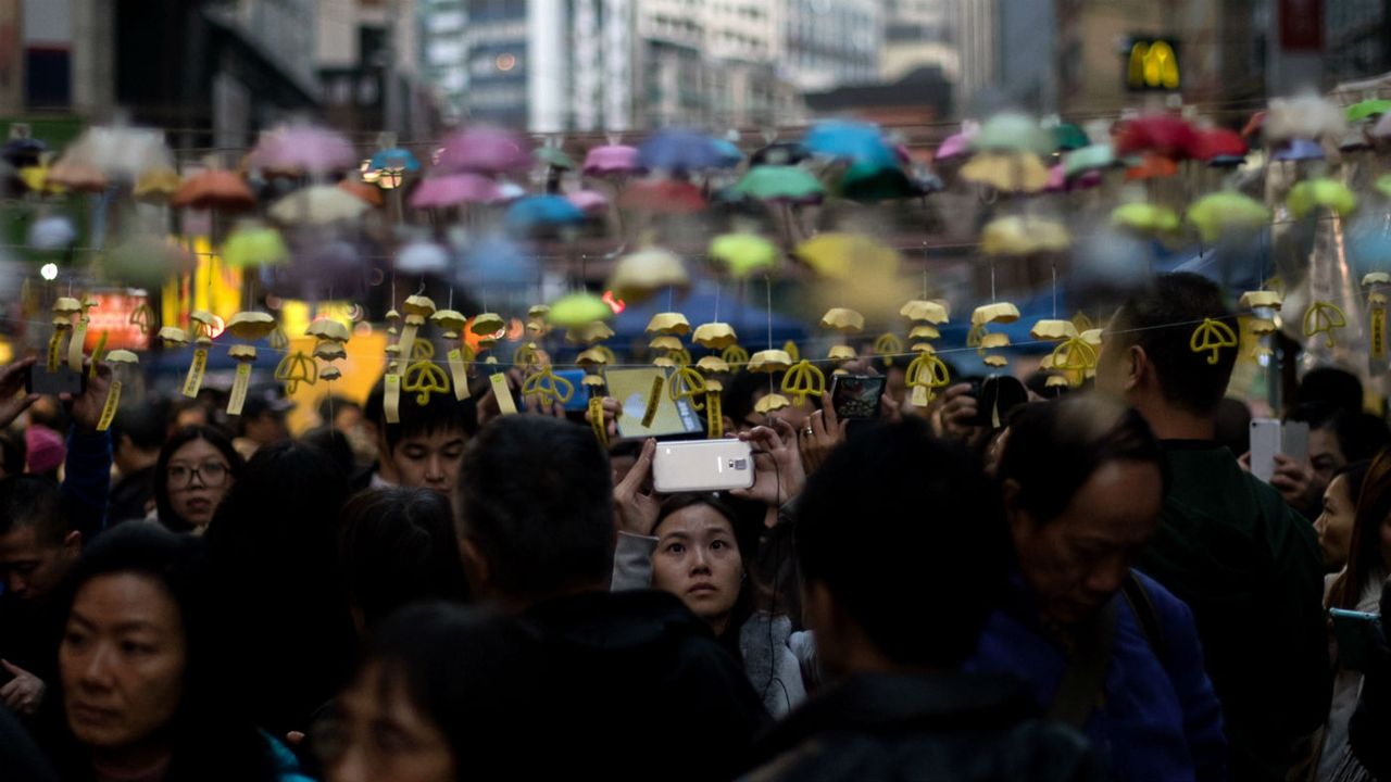 Hong Kong&amp;#039;s umbrella protest 2014