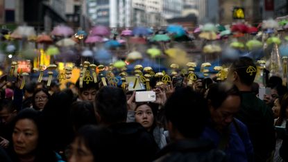 Hong Kong's umbrella protest 2014