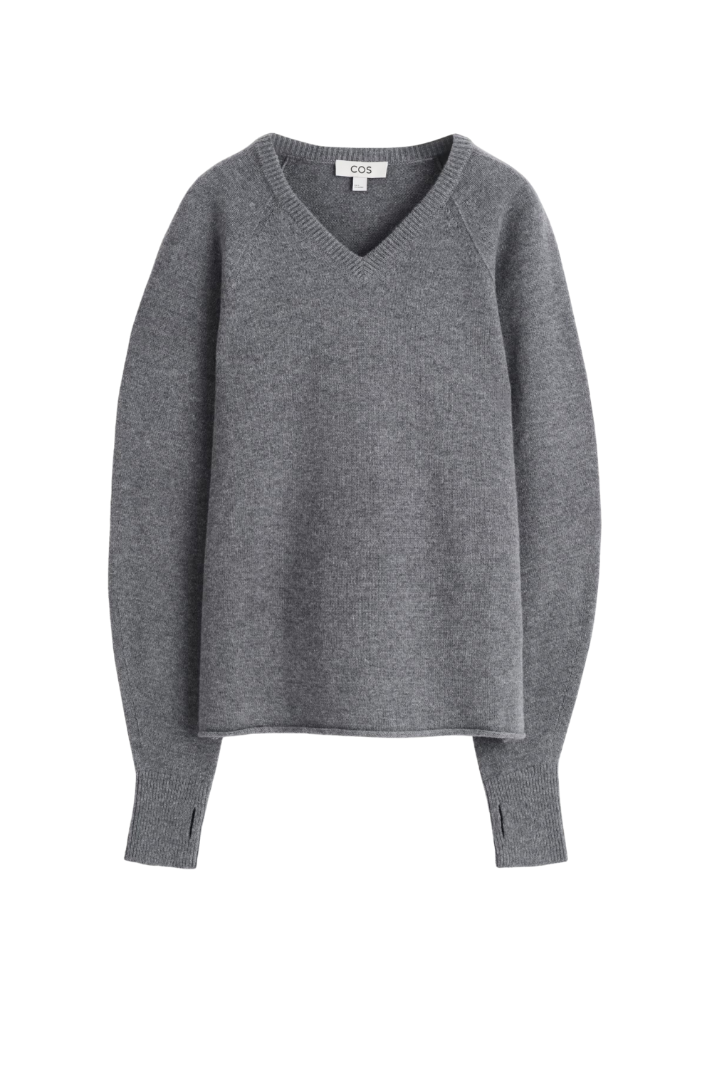 Merino Wool V-Neck Jumper