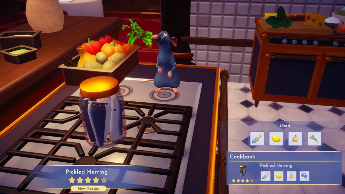 Dreamlight Valley Eingelegter Hering Nach Arendelle Art How to make Sweet Herring and Pickled Herring in Disney Dreamlight