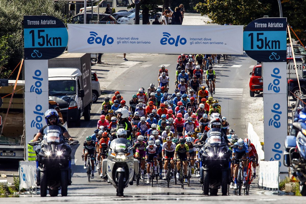 Tirreno Adriatico 2020 55th Edition 1st stage Lido di Camaiore Lido di Camaiore 133 km 07092020 Scenery photo Roberto BettiniBettiniPhoto2020