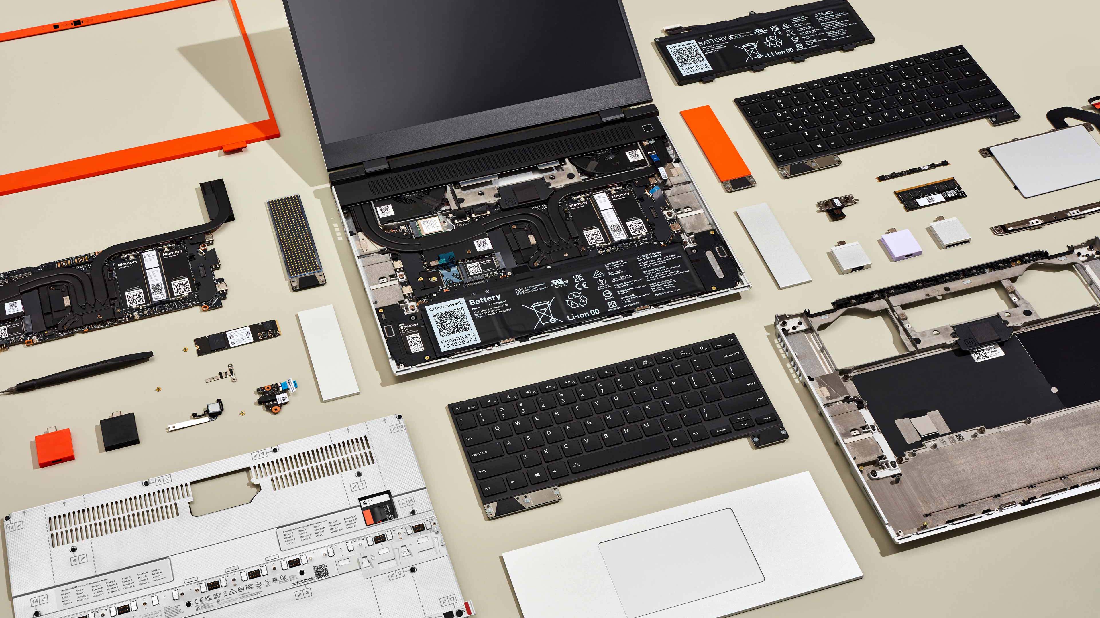 Framework 16 with new Nvidia graphics module and AMD mainboard