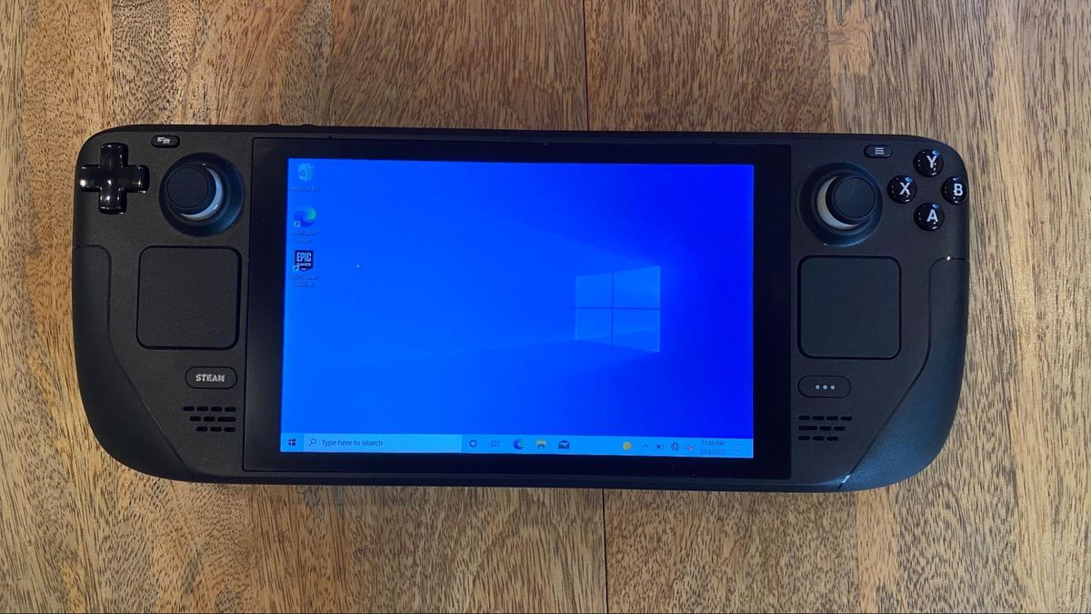This PC handheld runs Steam OS, but it's not a Steam Deck (Updated)